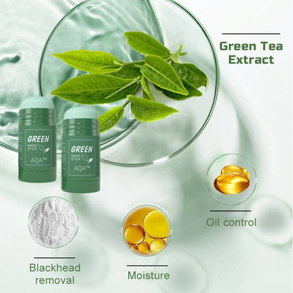 🎁Limited time discount 🔥 last day 💥AQA™ Green Tea Deep Cleanse Mask Stick